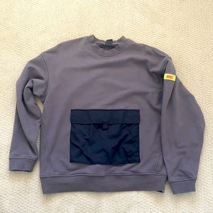 Grey/Mauve Nike Crewneck